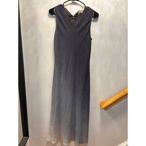 Theory Womens Sleeveless Ombré Maxi Dress size 4